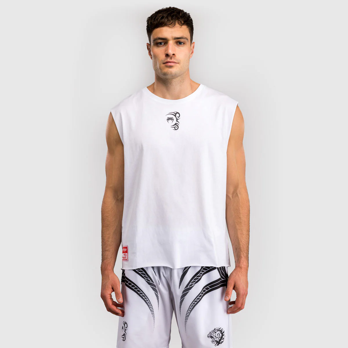 T-shirt sans manches Venum x Mike Tyson Blanc 