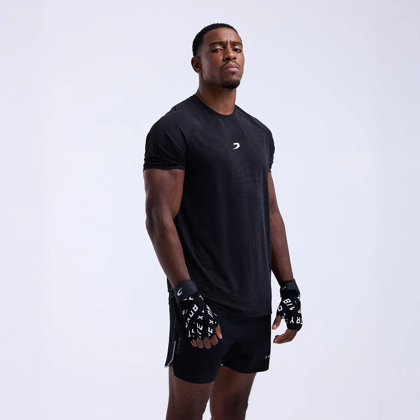 T-shirt technique Bivol x Boxraw Noir