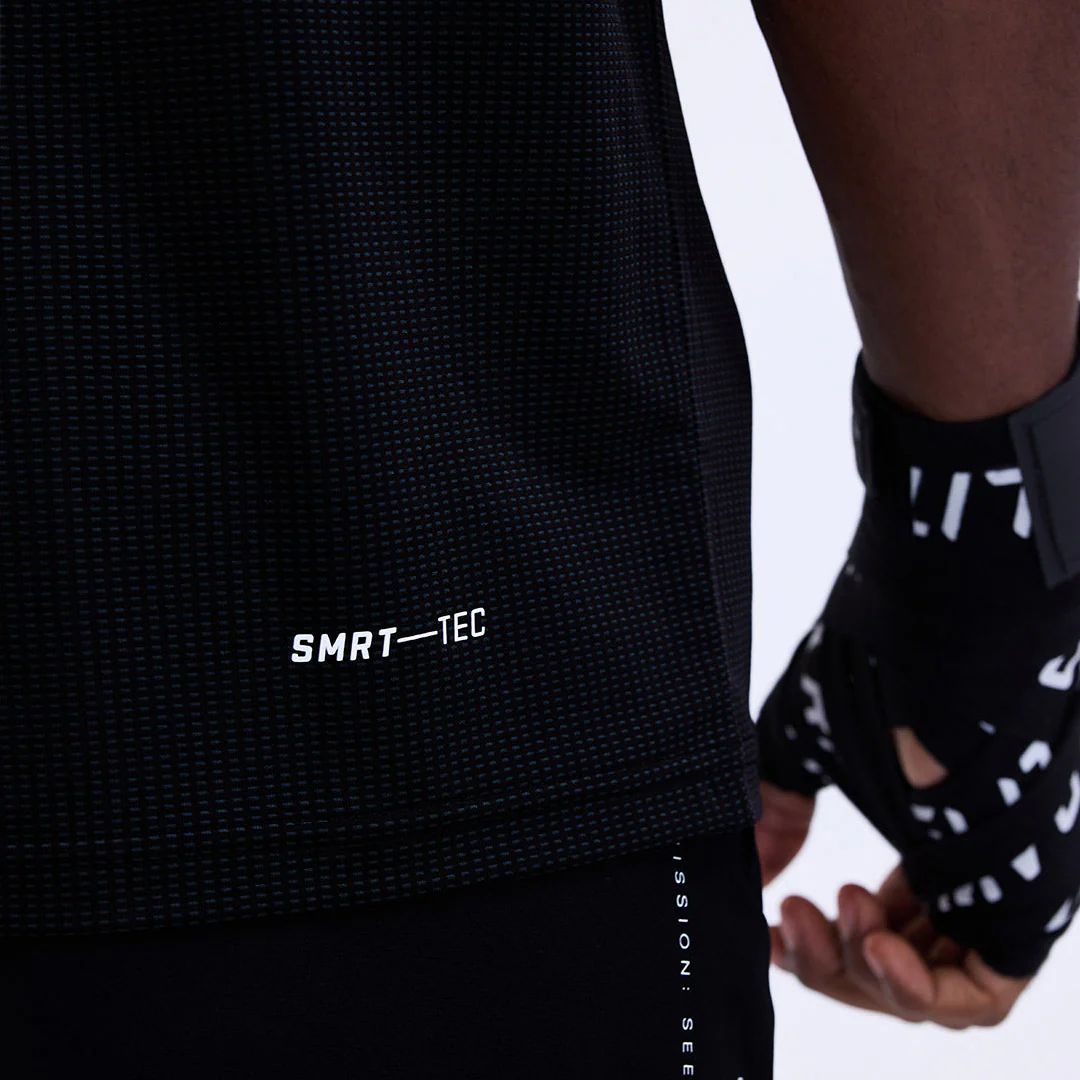 T-shirt technique Bivol x Boxraw Noir - Image 10