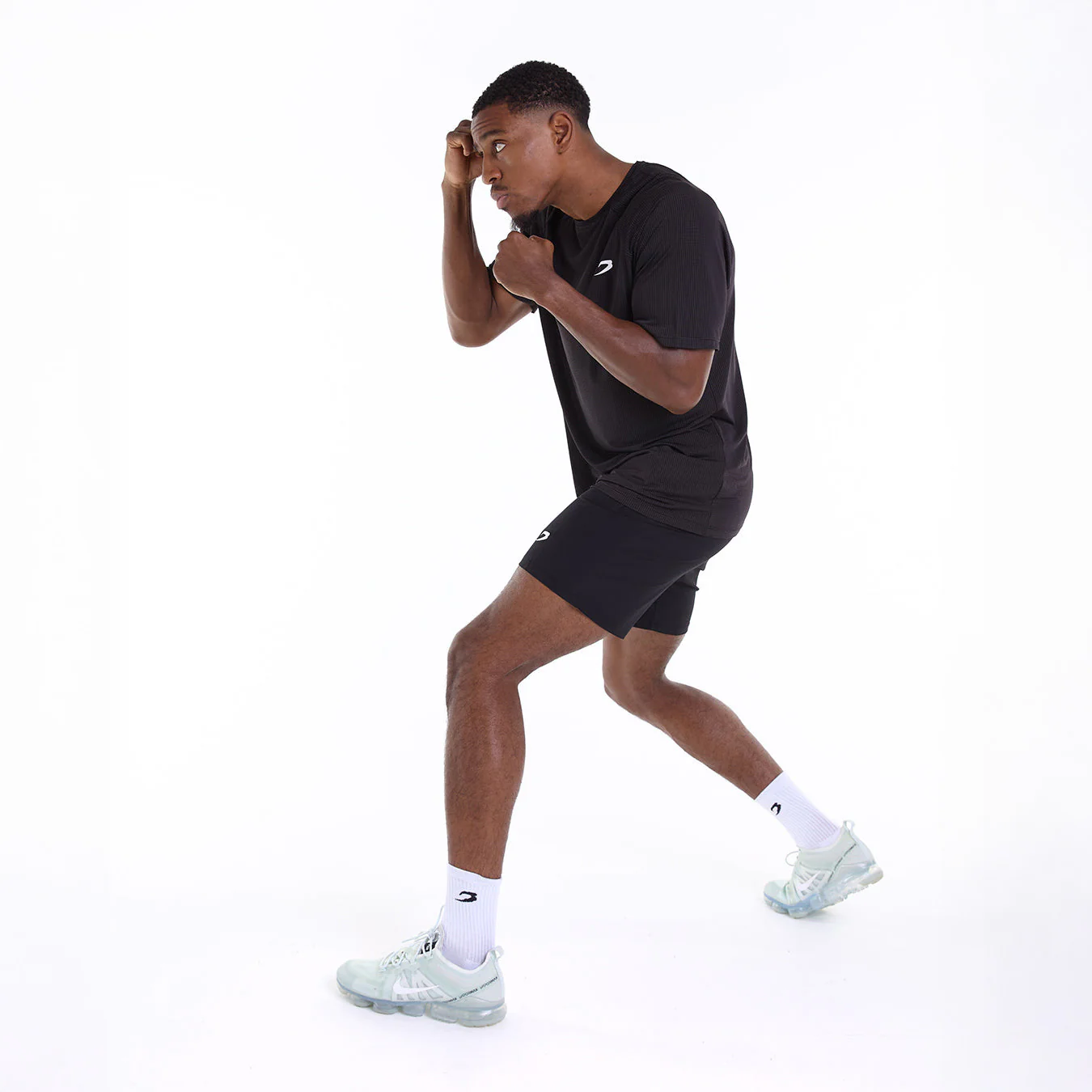 T-shirt technique Boxraw Oversize Valdes Noir  - Image 4