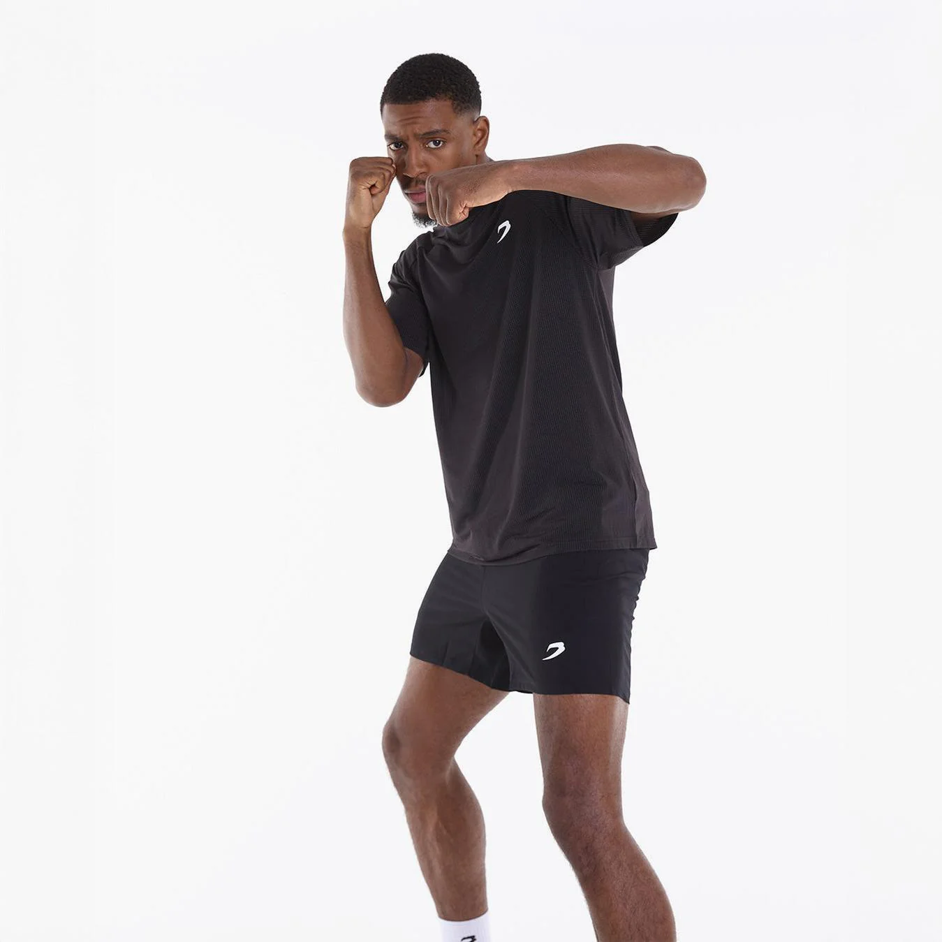 T-shirt technique Boxraw Oversize Valdes Noir  - Image 5