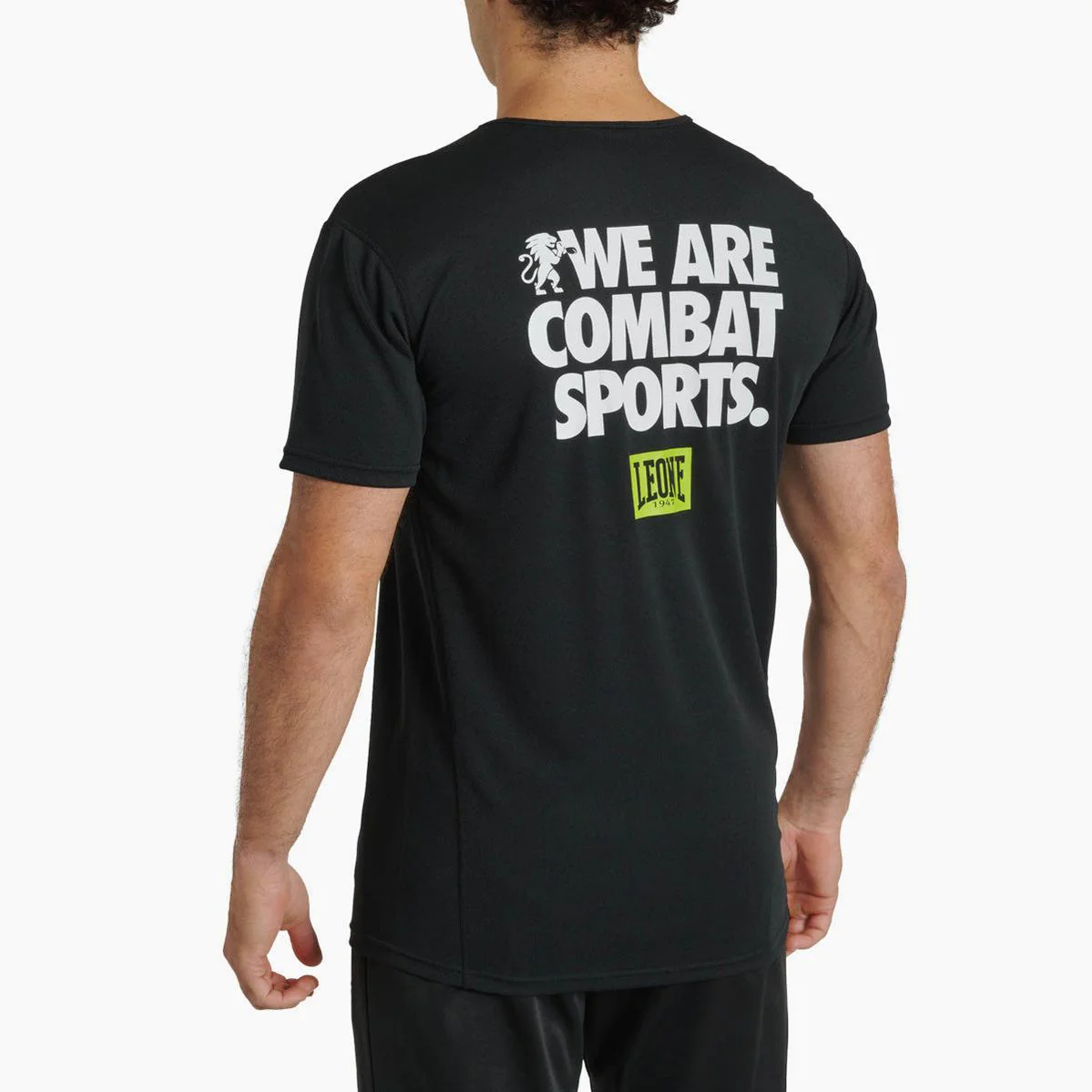 T-shirt technique Leone Logo Wacs ABX126 Noir  - Image 2