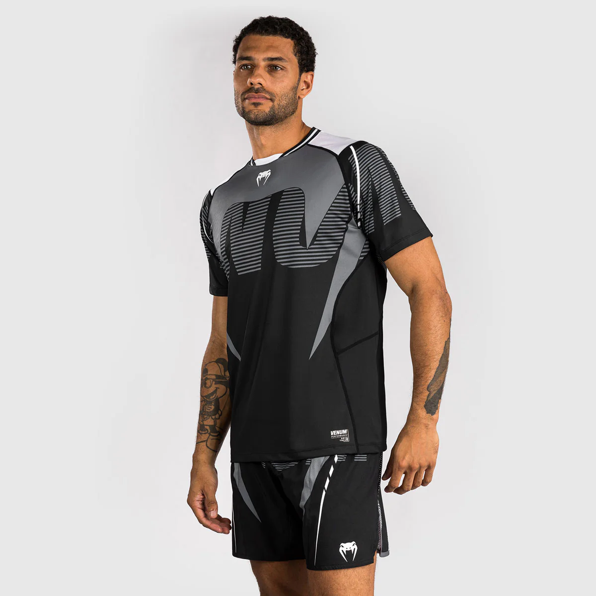 T-shirt Venum Adrenaline Dry Tech Noir-gris  - Image 2