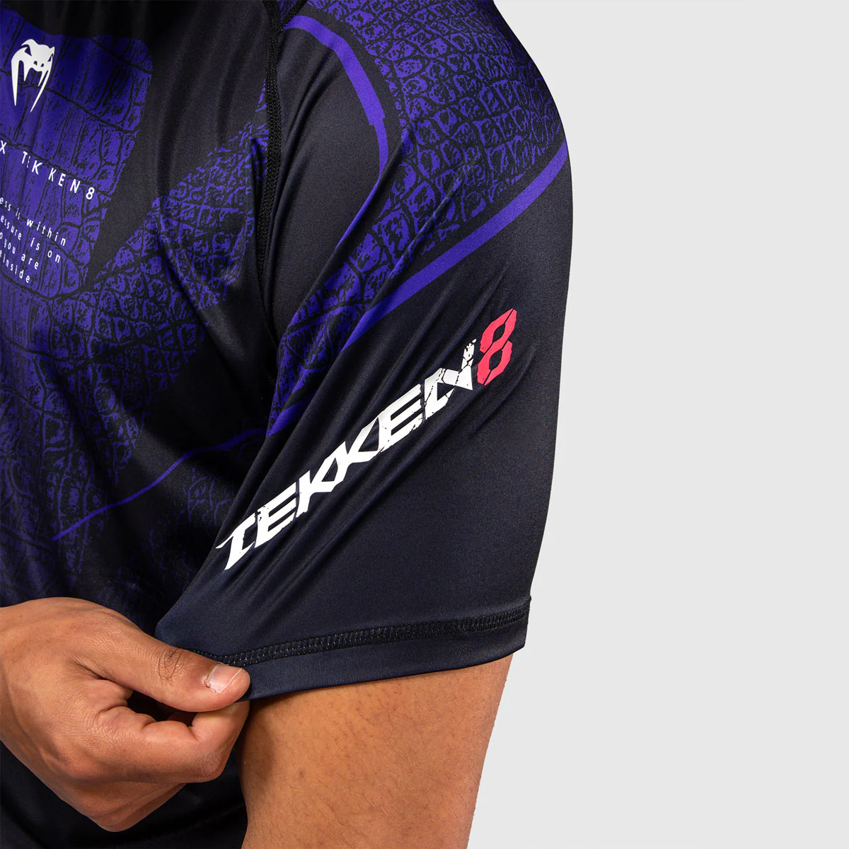 T-shirt Venum Dry Tech Tekken 8 Kazuya Noir-violet  - Image 6