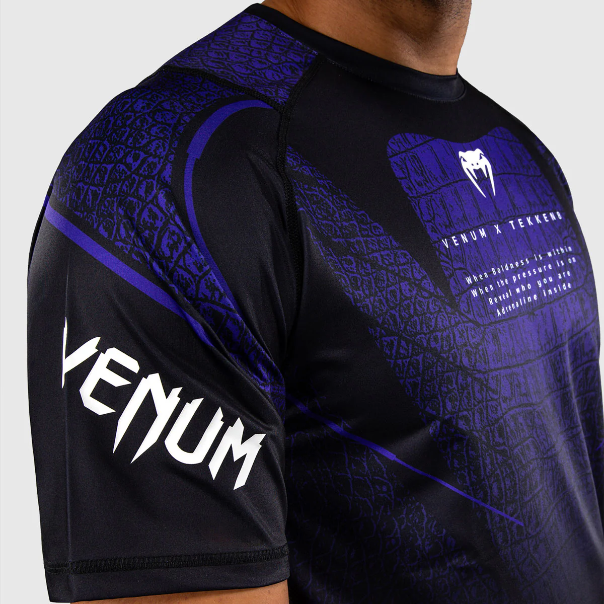T-shirt Venum Dry Tech Tekken 8 Kazuya Noir-violet  - Image 7