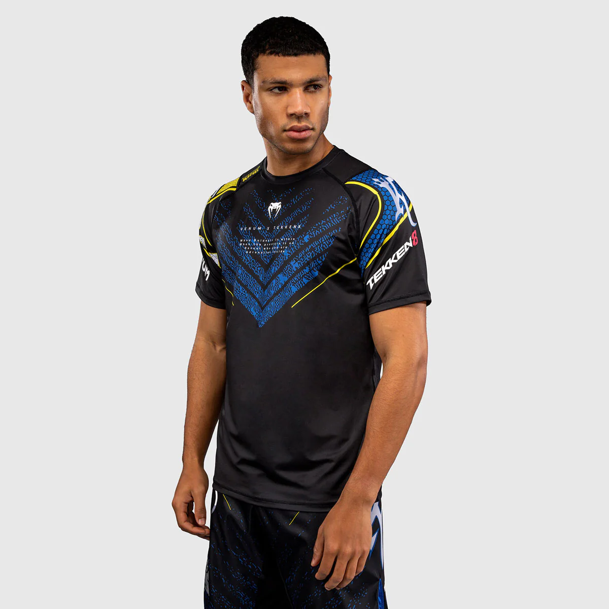 T-shirt Venum Dry Tech Tekken 8 King Noir-jaune  - Image 2