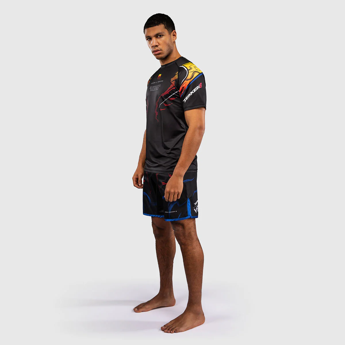 T-shirt Venum Dry Tech Tekken 8 Yoshimitsu Noir-orange  - Image 7
