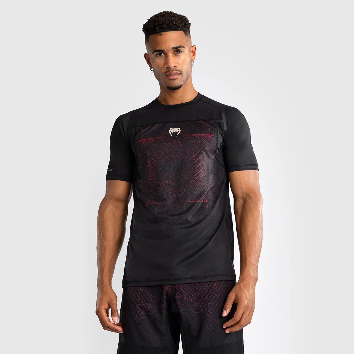 T-shirt Venum G-Fit Air Dry Tech noir rouge 
