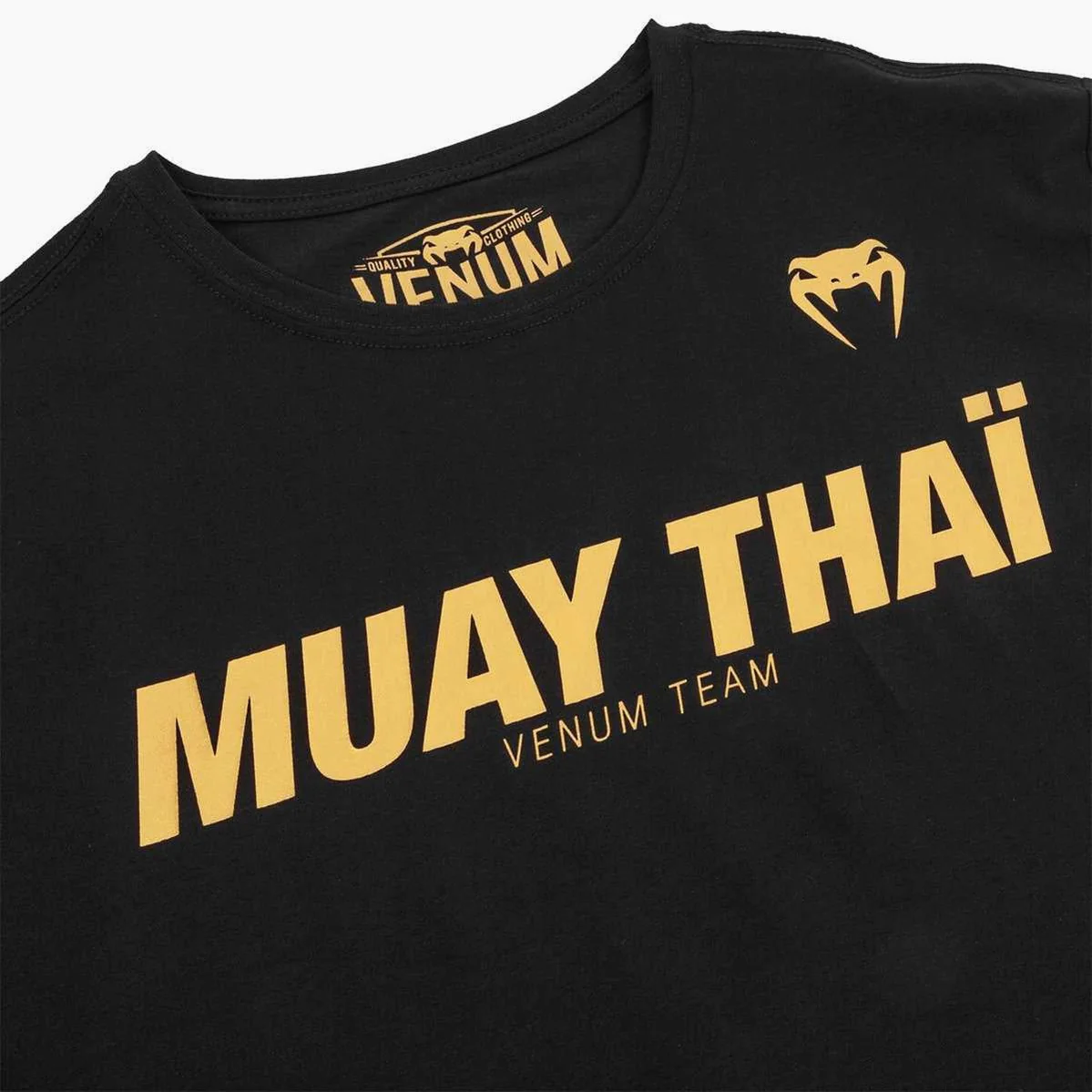 T-shirt Venum Muay Thai VT Noir-Or  - Image 4