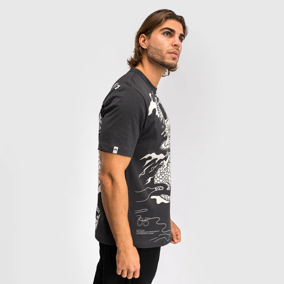 T-shirt Venum Vol du Dragon Gris - Image 3